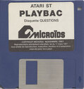 Playbac Atari disk scan
