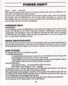 Power Drift Atari instructions