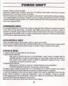 Power Drift Atari instructions