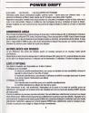 Power Drift Atari instructions