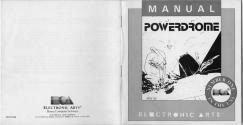 Powerdrome Atari instructions