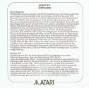 Atari 520STfm Power Pack Atari instructions