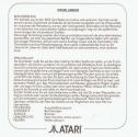 Atari 520STfm Power Pack Atari instructions