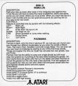 Atari 520STfm Power Pack Atari instructions