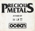 Precious Metal  Atari instructions