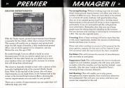 Premier Manager II Atari instructions