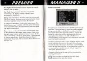 Premier Manager II Atari instructions