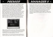 Premier Manager II Atari instructions
