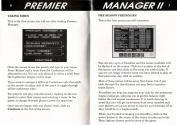 Premier Manager II Atari instructions