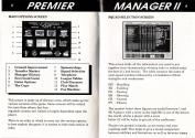 Premier Manager II Atari instructions