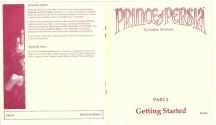 Prince of Persia Atari instructions