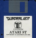 Quadralien Atari disk scan
