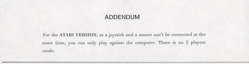 Quadrel Atari instructions