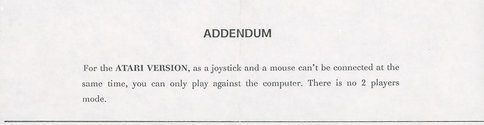 Quadrel Atari instructions