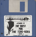 Quest for the Time-Bird Atari disk scan