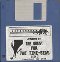 Quest for the Time-Bird Atari disk scan