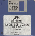 Quête de l'Oiseau du Temps (La) Atari disk scan