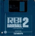 RBI Baseball II Atari disk scan