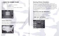 RBI Baseball II Atari instructions