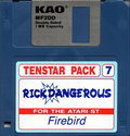 Rick Dangerous Atari disk scan