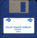 Roller Coaster Rumbler Atari disk scan