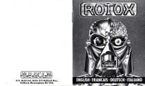 Rotox Atari instructions