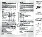 Ruff and Reddy in the Space Adventure Atari instructions