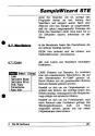 Sample Wizard STe Atari instructions
