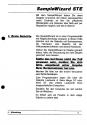 Sample Wizard STe Atari instructions
