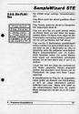 Sample Wizard STe Atari instructions