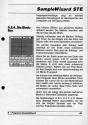 Sample Wizard STe Atari instructions