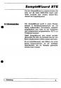 Sample Wizard STe Atari instructions
