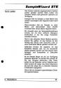 Sample Wizard STe Atari instructions