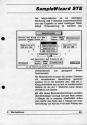 Sample Wizard STe Atari instructions