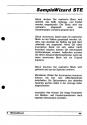 Sample Wizard STe Atari instructions
