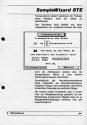 Sample Wizard STe Atari instructions