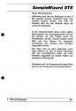 Sample Wizard STe Atari instructions