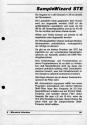 Sample Wizard STe Atari instructions