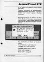 Sample Wizard STe Atari instructions