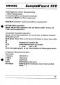 Sample Wizard STe Atari instructions