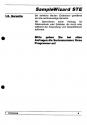 Sample Wizard STe Atari instructions