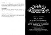 Scramble Spirits Atari instructions