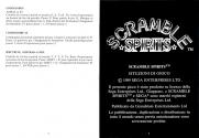 Scramble Spirits Atari instructions