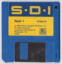 SDI - Strategic Defence Initiative Atari disk scan