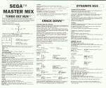 Sega Master Mix Atari instructions