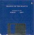 Shadow of the Beast II Atari disk scan