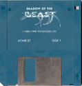 Shadow of the Beast Atari disk scan
