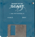 Shadow of the Beast Atari disk scan