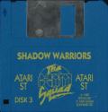 Shadow Warriors Atari disk scan