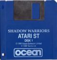 Shadow Warriors Atari disk scan